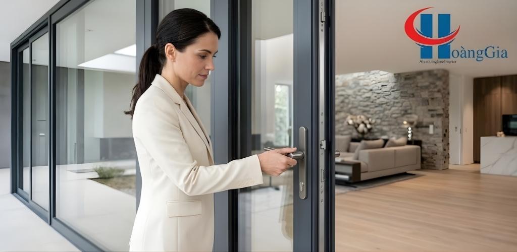 cửa nhôm kính có cần bảo dưỡng không