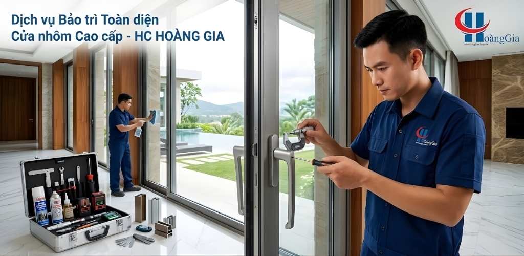 Lý do tại sao việc bảo trì cửa nhôm kính là cực kỳ cần thiết